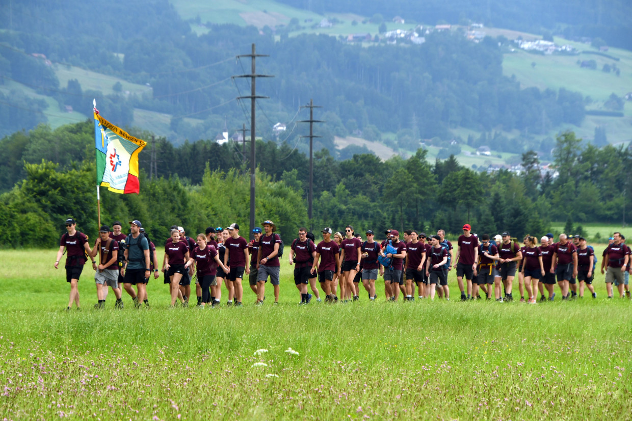 100km nach Hause gelaufen